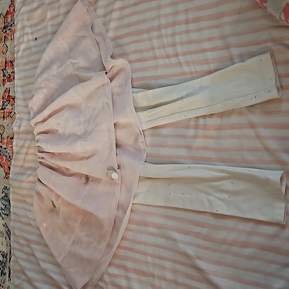 Cat and Jack leggings skirt combo